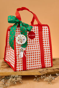 Mi Casa Gingham Insulated Bag