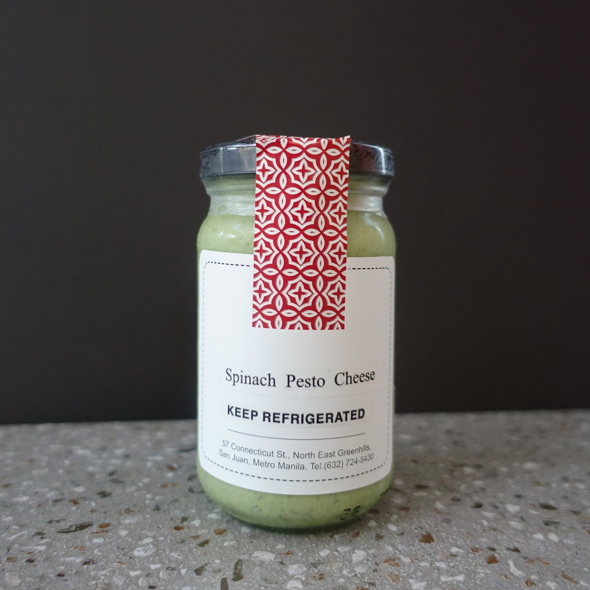 Spinach Pesto Cheese